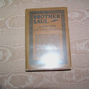 DONN BYRNE Brother Saul 1st/2nd Ed.